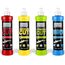 Garage Freaks - Auto Politur Komplett Set: 250ml Heavy Cut Schleifpolitur + Medium Cut Hologrammentferner 250ml + Finish Cut Hochglanzpolitur + Protection Carnauba Shield Wachsversiegelung
