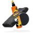 detailmate Auto Cockpitpflege Set: Armor All Kunststoff Tiefenpfleger glänzend 300ml Microfasertuch Premium 320GSM Applikatorpad Ø90mm | Kunststoffpflege Auto Innenraum