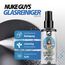 Detailmate Auto Scheiben Politur & Versiegelung Set: Soft99 Ultra Glaco Glasversiegelung 70ml + Glasreiniger + 2x Glas Mikrofasertuch + Poliertuch - Scheibenversieglung Lotuseffekt bis zu 12 Monate