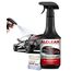 ALCLEAR 721GR Glasreiniger Auto 1000 ml, mit Abperleffekt, für Scheiben innen & außen, Windschutzscheibe, Rückspiegel, Kunststoff, Chrom, streifenfrei, Kindersicherung, Autopflege