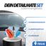 detailmate Scheibenversiegelung Set für Auto und Dusche - perfekter Lotuseffekt: Soft99 Glaco Q, 75 ml + Autoscheiben Glasreiniger 100ml + Glas Mikrofasertuch + flauschiges Poliertuch