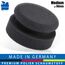 detailmate Autopflege - Made in Germany - Handpolierschwamm medium, schwarz, Ø90mm, Made in Germany aus Premium Schaumstoff für Handpolitur/Wachse/Applikator Pflegeprodukte auf Kunstoff, Reifen