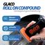 detailmate Auto Scheiben Reinigung & Politur Bundle: Soft99 Glaco de Cleaner Glasreiniger 400ml + Soft99 Glaco Glass Compound Roll On 100ml + 2x detailmate Waffeltuch + Poliertuch