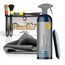 Auto Reinigungsset Innenraum | Koch Chemie Multi Interior Cleaner 750ml Innenraumreiniger + 3x Detailing Pinsel + Mikrofasertuch + Mikrofaser Pad |Effiziente Reinigung von Polster Textil Kunststoff