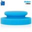 detailmate Autopflege - Made in Germany - 10er Pack Handpolierschwamm - Medium Cut Foam Ø 130/50mm aus Premium Schaumstoff für Handpolitur/Wachse/Applikator für Pflegeprodukte auf Kunststoff, Reifen