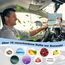 Duft Auto Personalisiert mit Text und Foto Auto Parfüm Lustig Selbst Gestalten Auto Deko Personalisierter Lufterfrischer für Auto, Zuhause, Geschenk,Familie (Quadrat)