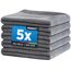 PRINOX Profi Mikrofasertücher - 5er Set - 38 x 38 cm - 300 GSM - EXTRA WEICH - Hochwertige Putztücher für Auto, Küche, Bad und mehr I Made in DE