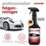 ALCLEAR 721FR Felgenreiniger mit Farbindikator – Säurefrei & Materialschonend – Entfernt Bremsstaub & Flugrost – 1000 ml – Für Alu- & Stahlfelgen – Lila Farbeffekt – Autopflege Made in Germany