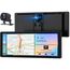 Carplay Display, 8.88" Apple Carplay, Android Auto Display mit 1080P HD Rückfahrkamera & Frontkamera, GPS-Navigation, Premium-Sound, Sprachsteuerung, Mirror Link, FM, AUX, Einfacher Einbau