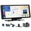 2026 Neuestes 10,26 Zoll Android Auto Display & Carplay Display: Car Play Buddy Display mit 4K Dashcam Rückfahrkamera Navigation Bluetooth 5.2 Touchscreen Sprachsteuerung Mirror Link AUX FM 64G TF