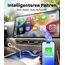 CarPlay Wireless Adapter, Mini Wireless CarPlay Adapter Konvertieren Sie Wired Carplay in Wireless, Schnelle Verbindung & Keine Verzögerung, mit USB & Type-C, Kompatibel mit Apple iPhone iOS 10+
