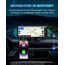 Carplay Display, 8.88" Apple Carplay, Android Auto Display mit 1080P HD Rückfahrkamera & Frontkamera, GPS-Navigation, Premium-Sound, Sprachsteuerung, Mirror Link, FM, AUX, Einfacher Einbau