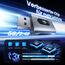 Jumpeak 2-in-1 CarPlay & Android Auto Wireless Adapter-Upgrade von Wired auf Wireless, Plug und Play, Mini & Stabil, kompatibel mit Autos mit Wired CarPlay/Android Auto & iPhone iOS 10+ / Android 11+