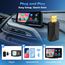 2 IN 1 Wireless Android Auto & Carplay Wireless Adapter, Convert Wired to Wireless Carplay Dongle, mit Type-C Adapter, Easy Plug & Play, Mini & Stabil, WiFi 5.8GHz, Unterstützt iOS 10+ und Android 11+