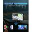 Carplay Display, 9" Apple Carplay, Android Auto Display mit 1080P HD Rückfahrkamera & Frontkamera, GPS-Navigation, Premium-Sound, Sprachsteuerung, Mirror Link, FM, AUX, Einfacher Einbau
