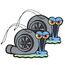 2er Set Tuning Lufterfrischer Duftbaum fürs Auto Air Freshener Design Duft Anhänger (2x Turbo Schnecke)