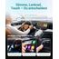 2025 Verbesserter 2-in-1 Wireless CarPlay & Android Auto Adapter, OTTOCAST MINI Kabelloser CarPlay Adapter für iOS 10+ & Android 11+, Wandelt kabelgebundenes CarPlay in Wireless um (Weiß)