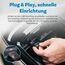 2025 Neueste OTTOCAST Mini, Wireless Carplay Adapter für iPhone, Android Auto Adapter Konvertieren Sie Kabelgebundenen zu Kabellosen Carplay, Kompatibel mit Autos nach 2016 mit Wired CarPlay und AA