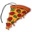 2er Set Tuning Lufterfrischer Duftbaum fürs Auto Air Freshener Design Duft Anhänger (2x Pizza)