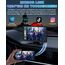 Carplay Display, 9" Apple Carplay, Android Auto Display mit 1080P HD Rückfahrkamera & Frontkamera, GPS-Navigation, Premium-Sound, Sprachsteuerung, Mirror Link, FM, AUX, Einfacher Einbau