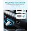 2025 Verbesserter 2-in-1 Wireless CarPlay & Android Auto Adapter, OTTOCAST MINI Kabelloser CarPlay Adapter für iOS 10+ & Android 11+, Wandelt kabelgebundenes CarPlay in Wireless um (Weiß)