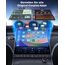 dralud 2025 Wireless CarPlay Adapter for iPhone, Converts Factory Wired to Wireless CarPlay Dongle for Cars from 2016 and iOS 10+, Plug and Play, No Latency
