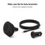Belkin BoostCharge drahtloser magnetischer Kfz-Telefon-Halter, Kfz ladegerät compatibel mit MagSafe-fähigem iPhone 17, Air, 16, 15, 14, 13, 12, Pixelsnap (inkl. Kabel und Ladegerät)