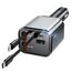 Aimtel 4 in 1 Zigarettenanzünder USB C 69W Auto Ladegerät, Kfz Ladegerät für Camping Wohnmobil Ladegerät Auto, Car Charger mit Einziehbarem Kabel,12V/24V USB Adapter Auto Kompatibel mit iPhone/Samsung