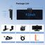 Haudio Carplay Display,für Wireless Carplay und Android Auto,HD Touchscreen Tragbarer CarPlay Bildschirm mit 1080P Rückfahrkamera|IPS Touchscreen|Bluetooth|Mirror Link|FM|AUX (10.26 Zoll)