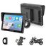 W702S Pro Motorrad Carplay Bildschirm mit BM05 Halterung für Plug-and-Play, Kabellos CarPlay & Android Auto, 7" Wasserfest Touchscreen, Intercom-Funktion, Dual Bluetooth, Verdrahtet Controller, Navi.