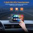 Volam Wireless Carplay Android Auto Display mit 7 Zoll Touchscreen,carplay Display mit Mirror Link,Live-Navigation, Play Music,Siri,G00gle Sprachassistent,Bluetooth 5.0, AUX,FM
