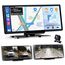 11 Zoll für Apple Carplay Display & Android Auto Display: Car Play Display mit GPS Navigation 4K Dashcam Rückfahrkamera Bluetooth Siri Sprachsteuerung IPS Touchscreen Mirror Link AUX FM 64G TF