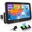 PORMIDO Autoradio mit Bildschirm DAB+, 7 Zoll 1 Din Android 13 Apple CarPlay Android Auto Touch Screen Display, Wireless Car Play Radio mit Bluetooth WiFi Navi MirrorLink FM RDS GPS SWC USB EQ