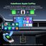 LAMTTO Wireless CarPlay AI-Box Adapter für Auto Streaming Netflix YouTube TikTok auf Autobildschirm Kompatibel mit OEM Wired CarPlay Autos und Touchscreen (2016-2020)