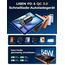 LISEN 54W Zigarettenanzünder USB C, PD&QC3.0 Auto Ladegerät KFZ, 12V USB Adapter Auto Zigarettenanzünder Steckdose für iPhone 17 Pro Max Air, Galaxy S25 Ultra, Xiaomi 15 und mehr