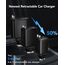 Aimtel 4 in 1 Zigarettenanzünder USB C 69W Auto Ladegerät, Kfz Ladegerät für Camping Wohnmobil Ladegerät Auto, Car Charger mit Einziehbarem Kabel,12V/24V USB Adapter Auto Kompatibel mit iPhone/Samsung