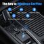 Mini Wireless CarPlay Adapter for Apple, 2026 Upgrade CarPlay Dongle Konvertiert Kabelgebunden zu Kabellos for iPhone, USB C/A Plug and Playfür only für iOS 10+