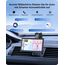 Krunia 7" Drahtloses Tragbares 60FPS Car Play Display für Apple CarPlay & Android Auto, Hoch und Querformat, Mirror Link, Bluetooth, Sprachsteuerung, GPS-Navigation, Optional Rückfahrkamera Möglich
