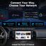ATOTOZONE A5L Android Doppel Din Radio, Autoradio mit Navi 7 Zoll Digital Media-Receiver, Wireless CarPlay & Android Auto, WiFi/Bluetooth/USB Tethering, 2G+32G, MirrorLink, DSP/FM/AM/RDS/SWC, GPS Navi