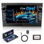 Lehwey Bluetooth Autoradio mit Bildschirm für Opel Corsa d, Astra J & H, Meriva, Vivaro, Zafira b mit Navi WLAN UKW, Carplay, Android Auto, Lenkrad Strg, 2Din Android 14 Dab Auto Radio 7 Zoll