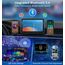 PORMIDO Autoradio mit Bildschirm DAB+, 7 Zoll 1 Din Android 13 Apple CarPlay Android Auto Touch Screen Display, Wireless Car Play Radio mit Bluetooth WiFi Navi MirrorLink FM RDS GPS SWC USB EQ