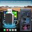 CarPlay Wireless 2 in 1 SOARFLY Adapter - Android Auto, Konvertiert Kabel in Kabellos Plug Play USB C/A, 5,8 GHz WiFi Bluetooth 5.3, kompatibel iOS 10+ Android 11+ (2025) (K5)