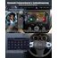 Lehwey Bluetooth Autoradio mit Bildschirm für Opel Corsa d, Astra J & H, Meriva, Vivaro, Zafira b mit Navi WLAN UKW, Carplay, Android Auto, Lenkrad Strg, 2Din Android 14 Dab Auto Radio 7 Zoll