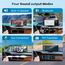 11 Zoll für Apple Carplay Display & Android Auto Display: Car Play Display mit GPS Navigation 4K Dashcam Rückfahrkamera Bluetooth Siri Sprachsteuerung IPS Touchscreen Mirror Link AUX FM 64G TF