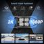 Haudio Carplay Display,für Wireless Carplay und Android Auto,HD Touchscreen Tragbarer CarPlay Bildschirm mit 1080P Rückfahrkamera|IPS Touchscreen|Bluetooth|Mirror Link|FM|AUX (10.26 Zoll)