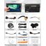 Ledio Bluetooth Autoradio mit Bildschirm für Opel Corsa d Corsa c Astra h Vivaro Zafira b Vectra c, Auto Radio mit Navi WLAN Dab Radio FM/AM, Mit Carplay Android Auto Mirrorlink, 7 Zoll 2Din Android
