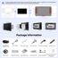 ATOTOZONE A5L 10.1 Zoll Android Doppel Din Radio, WiFi/Bluetooth/USB Tethering, Wireless CarPlay&Android Auto, 2G+32G Autoradio mit Bildschirm, Mirror Link, DSP/FM/AM/RDS/GPS, Sprachsteuerung