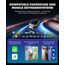 Mini Wireless CarPlay & Android Auto Adapter 2-in-1 – 2025 Upgrade, Superschnelle Verbindung ohne Verzögerung, Plug & Play Dongle mit USB A & C, kompatibel mit iPhone iOS 10+ & Android 11+