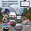 CarPlay Bildschirm, Wireless Android Auto Display mit Touchscreen, GPS Navigationsgeräte, Bluetooth Freisprecheinrichtung, MirrorLink, Tragbares Multimedia für Auto PKW LKW Wohnmobil (7 Zoll)