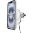 Belkin BoostCharge Pro magnetisches kabelloses Kfz-Ladegerät mit Qi2 (15 W), MagSafe-kompatibles Auto-Ladegerät für iPhone-Serien 17, Air, 16, 15, 14, Pixelsnap, Handyhalterung mit 1,5-m-USB-C-Kabel